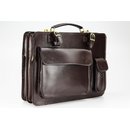 BELLI Design Bag "Verona" Leder Businesstasche braun