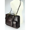 BELLI Design Bag "Verona" Leder Businesstasche braun