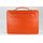 BELLI Design Bag &quot;Verona&quot; Leder Businesstasche orange