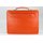 BELLI Design Bag "Verona" Leder Businesstasche orange