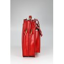 BELLI Design Bag "Verona" Leder Businesstasche rot