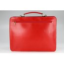 BELLI Design Bag "Verona" Leder Businesstasche rot