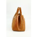 BELLI Ledertasche cognac kroko