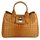 BELLI Ledertasche cognac kroko