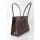 BELLI Leder Henkeltasche braun kroko