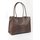 BELLI Leder Henkeltasche braun kroko