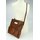 BELLI "City Clutch" Nappa Leder Handtasche cognac