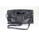 BELLI "City Clutch" Nappa Leder Handtasche blau