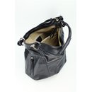 BELLI ital. Nappa Leder Shopper dunkelblau