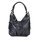 BELLI ital. Nappa Leder Shopper dunkelblau