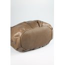 Belli ital. XXL Nappa Leder Shopper taupe schlamm