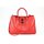 BELLI Ledertasche rot glatt