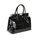 BELLI "The Bag" XL Ledertasche schwarz lack kroko