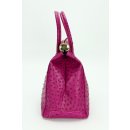 BELLI "The Bag XL" Ledertasche pink strauss