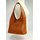 BELLI "Modena" mittelgrosser Nappaleder Shopper cognac