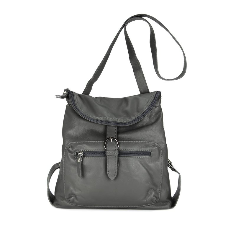 BELLI Nappa Leder Rucksack Backpack "London" Rot - Belli Shop - Ihr L