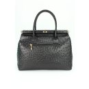 BELLI "The Bag XL" Ledertasche schwarz strauss