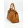 BELLI "The Bag" XXL Ledertasche cognac kroko