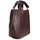 BELLI Designer Ledertasche Henkeltasche bordeaux dunkel