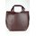 BELLI Designer Ledertasche Henkeltasche bordeaux dunkel