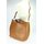 BELLI Designer Ledertasche Henkeltasche cognac braun