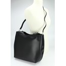 BELLI Designer Ledertasche Henkeltasche schwarz