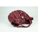 BELLI "Globe Bag" Ledertasche bordeaux