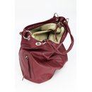 BELLI ital. Nappa Leder Shopper bordeaux rot