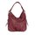 BELLI ital. Nappa Leder Shopper bordeaux rot