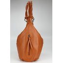 BELLI ital. Nappa Leder Shopper cognac