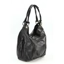 BELLI ital. Nappa Leder Shopper schwarz