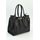 BELLI Ledertasche schwarz kroko und Glattleder