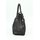 BELLI Ledertasche schwarz kroko und Glattleder