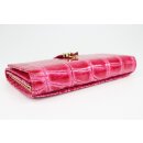 BELLI Leder Damen Geldbörse "Toscana" Portemonnaie fuchsia pink rosa