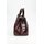 BELLI Ledertasche bordeaux rot lack kroko