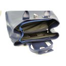 BELLI Ledertasche blau glatt