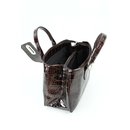 BELLI Ledertasche braun lack