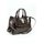 BELLI Ledertasche braun lack