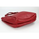 BELLI XXL Nappa Leder Shopper rot