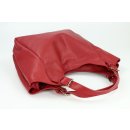 BELLI XXL Nappa Leder Shopper rot