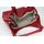 BELLI XXL Nappa Leder Shopper rot