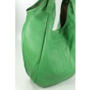 Belli ital. XXL Nappa Leder Shopper grün