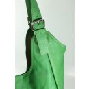 Belli ital. XXL Nappa Leder Shopper grün