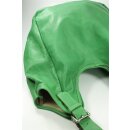 Belli ital. XXL Nappa Leder Shopper grün