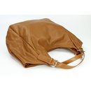 BELLI XXL Nappa Leder Shopper cognac braun