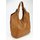 BELLI XXL Nappa Leder Shopper cognac braun