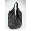 BELLI "Firenze" Nappa Leder Shopper schwarz