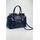 BELLI "The Bag XL" Ledertasche dunkelblau lack kroko