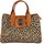 BELLI exklusive Fell Ledertasche cognac braun kroko