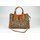 BELLI exklusive Fell Ledertasche cognac braun kroko